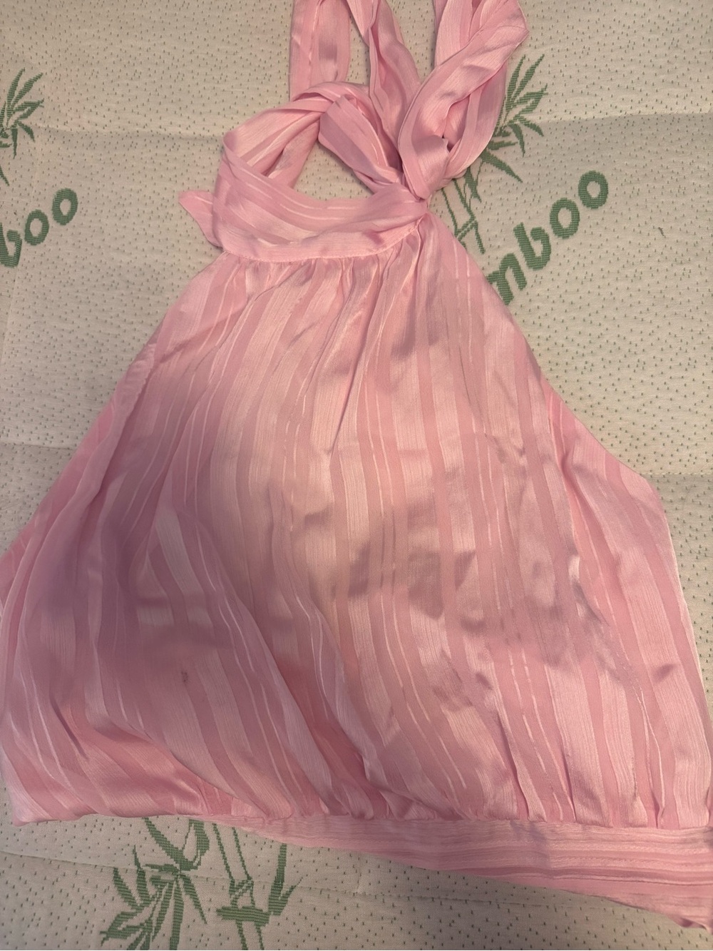 Willow Chiffon Top - Baby Pink - Picture 6 of 7